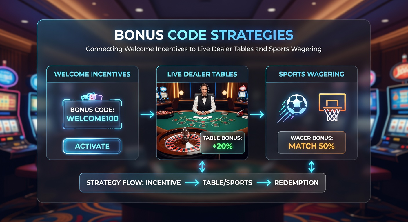 Diagram showing payment method flows connecting welcome bonuses to live dealer and sports betting sections